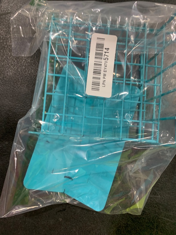 Photo 1 of winemana Suet Feeder for Outside Hanging, Metal Suet Cake Holder Squirrel Proof, Weatherproof Bird Feeders for Wild Birds Woodpecker, Single Suet Cage for Outdoor Garden