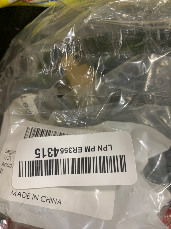 Photo 1 of Legines Brass Pipe Fitting, NPT Adapter 1/2" Female to 1/4" Male Reducing Adaptor 1200psi High Pressure (Pack of 2)