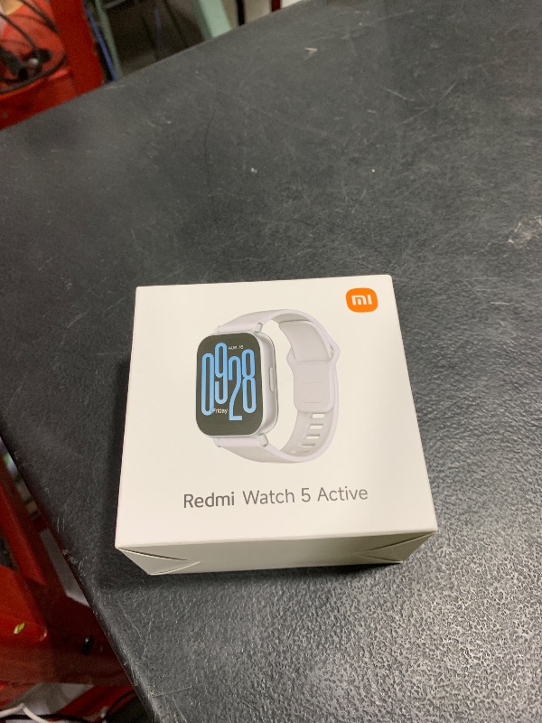 Photo 1 of Xiaomi Redmi Watch 5 Active Smartwatch, 2.0" LCD Display, 18 Days of Battery Life, 140+ Sports Modes, 5ATM Waterproof, Bluetooth Calling, Fitness-Tracker- Matte Silver