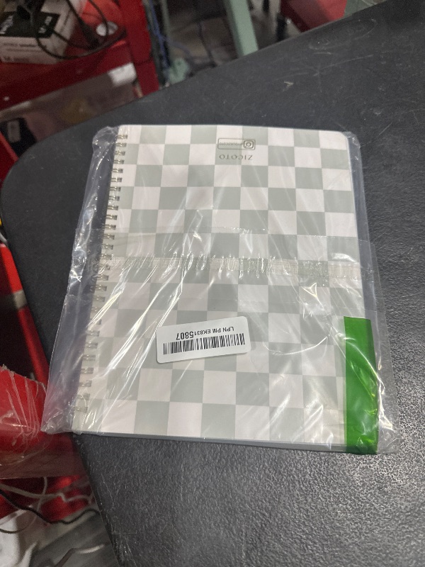 Photo 1 of Beautiful Checkered 2025-2026 Monthly Planner and Calendar Book - To Do List Notebook That Easily Organizes Your Tasks to Boost Productivity - Runs From January 2025 Until December 2026