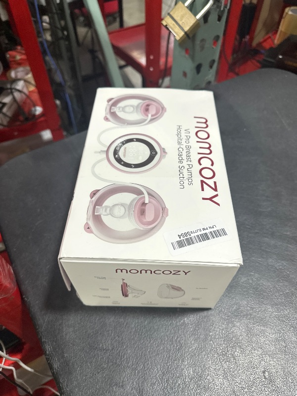 Photo 1 of Momcozy Breast Pump Hospital-Grade Light, with 3 Modes|15 Levels, Deep Pink
