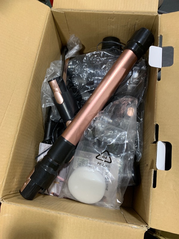 Photo 1 of Vazone S22 Cordless Vacuum Cleaners for Home, 6 in 1 Lightweight Stick Vacuum with 45KPa Powerful Suction, Self-Standing Vacuum Cleaners Rechargeable Cordless Vacuum for Pet Hair (Gold)