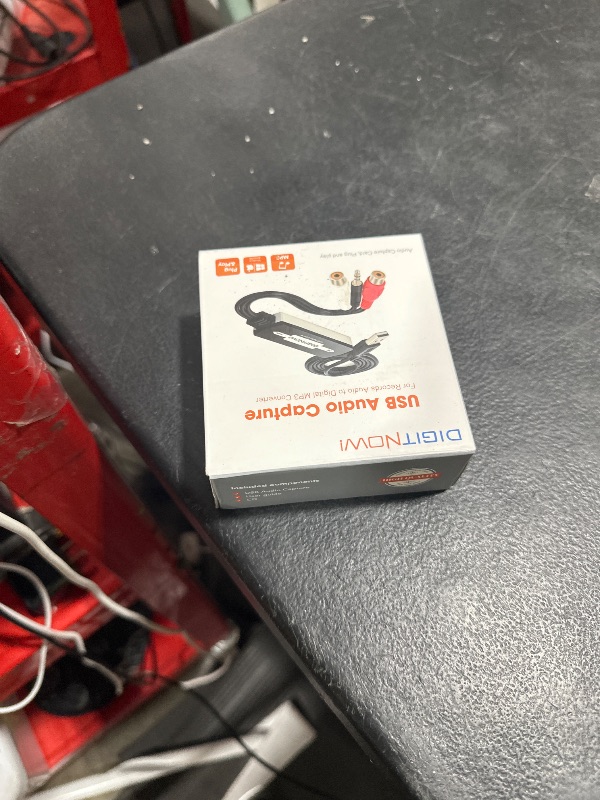 Photo 1 of DIGITNOW USB Audio Capture Card Grabber for Vinyl Cassette Tapes to Digital MP3 Converter, Support Mac & Windows 10/8.1/8 / 7 / Vista/XP