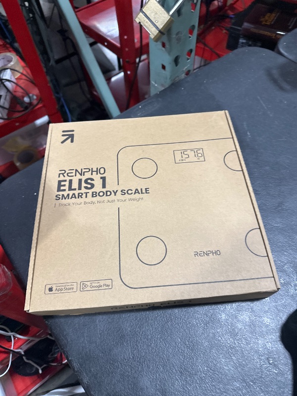 Photo 1 of RENPHO Smart Scale for Body Weight, FSA HSA Eligible, Digital Bathroom Scale BMI Weighing Bluetooth Body Fat Scale, Body Composition Monitor Health Analyzer with Smartphone App, 400 lbs - Elis 1