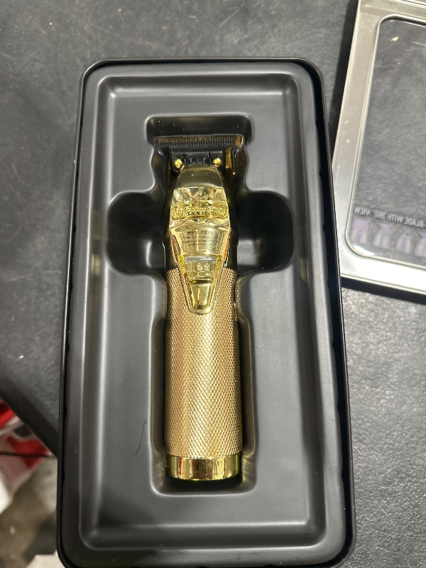 Photo 1 of BaBylissPRO GOLDFX+ Professional Barber Cord/Cordless Hair Trimmers – Beard Trimmer for Men, Professional Stylist & Barber Clippers, USB-C Cordless Hair Clippers for Men