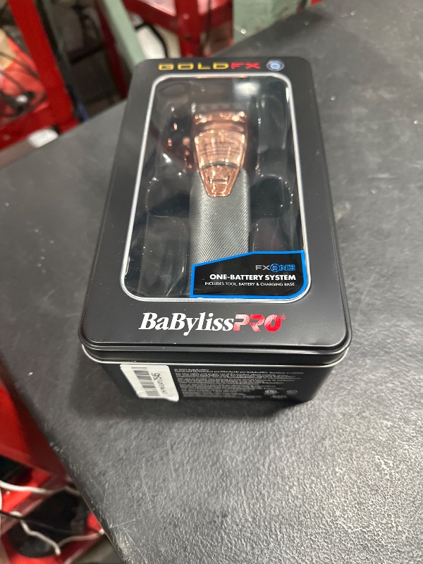 Photo 1 of BaBylissPRO FXONE GOLDFX All Metal Clipper