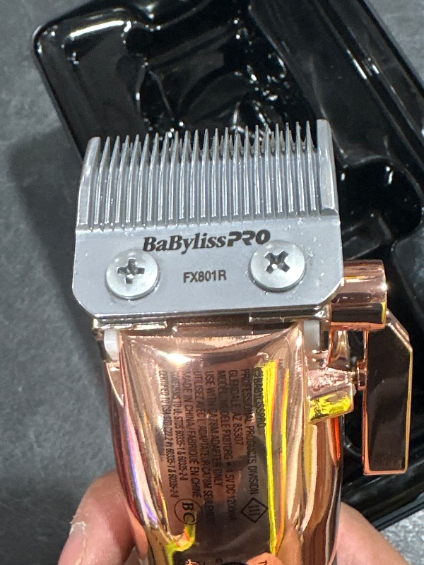 Photo 1 of BaBylissPRO FXONE GOLDFX All Metal Clipper