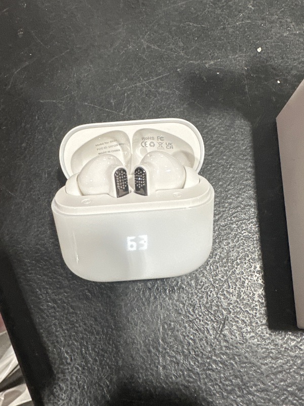 Photo 1 of Ai Translation Earbuds Real Time with Audio and Video Calls, 3-in-1 Buletooth 5.3 Translator Earbuds with 6 Translation Modes/164 Languages/No Subscription Required, 48H Headphones Translator, White