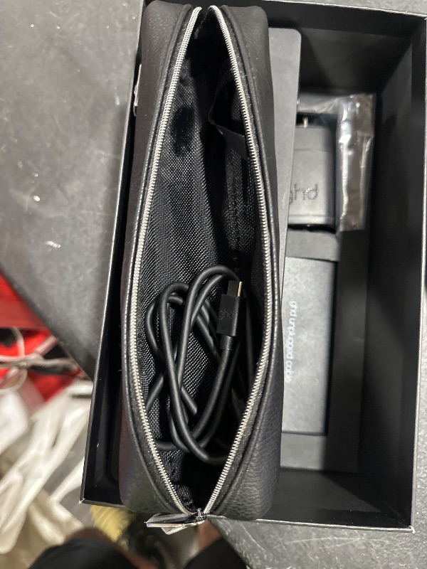 Photo 1 of ghd Unplugged Styler ? 1" Cordless Flat Iron Hair Straightener, Professional Travel Straightening Iron with Heat-Resistant Case, USB-C Charging for 20-Minutes of Use ? Black