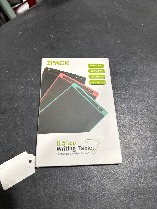 Photo 1 of [2 Pack] 8.5 Inches LCD Writing Tablet with 2 Magnets,TIQUS Magnetic Electronic Ewriter (Single Color Light Blue)