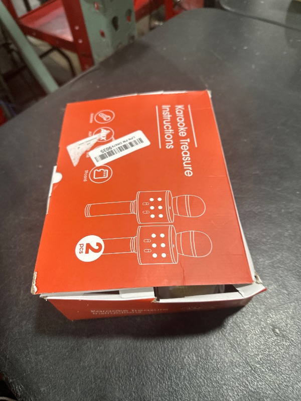 Photo 1 of Wireless Karaoke Mic, 2-Pack: Bluetooth & Handheld by Caymuller