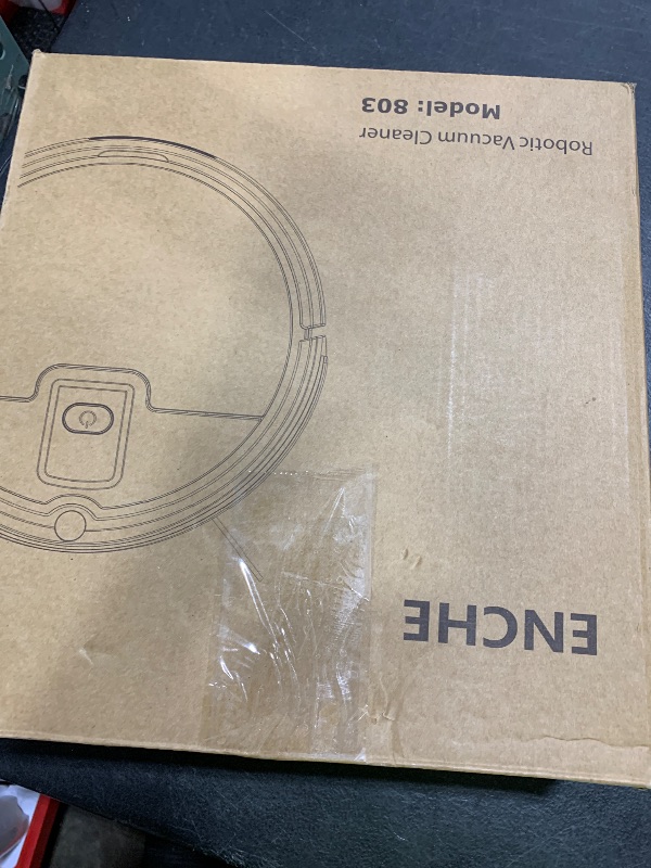 Photo 1 of ENCHE Robot Vacuum Cleaner, 2900Pa Powerful Sunction Robot Vacuum with Remote Control,Automatic Self-Charging,Long Run Time,Slim&Quiet Robotic Vacuum Cleaner for Carpet Pet Hair