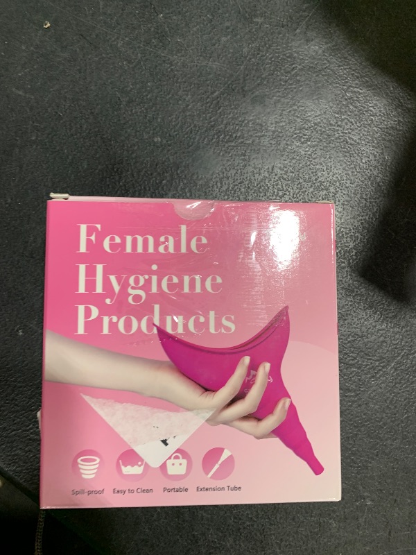 Photo 1 of Female Urination Device, Reusable Female Urinal Silicone Women Pee Funnel Allows Women to Pee Standing Up, Portable Womens Urinal is The Perfect Companion for Camping,Outdoor,Travel