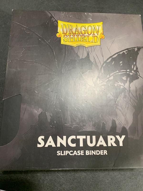 Photo 1 of Arcane Tinmen - Dragon Shield Card Binder – Sanctuary Slipcase: Black – Card Games - Compatible with Pokemon, Yugioh, Magic The Gathering, MTG TCG OCG & Hockey Cards