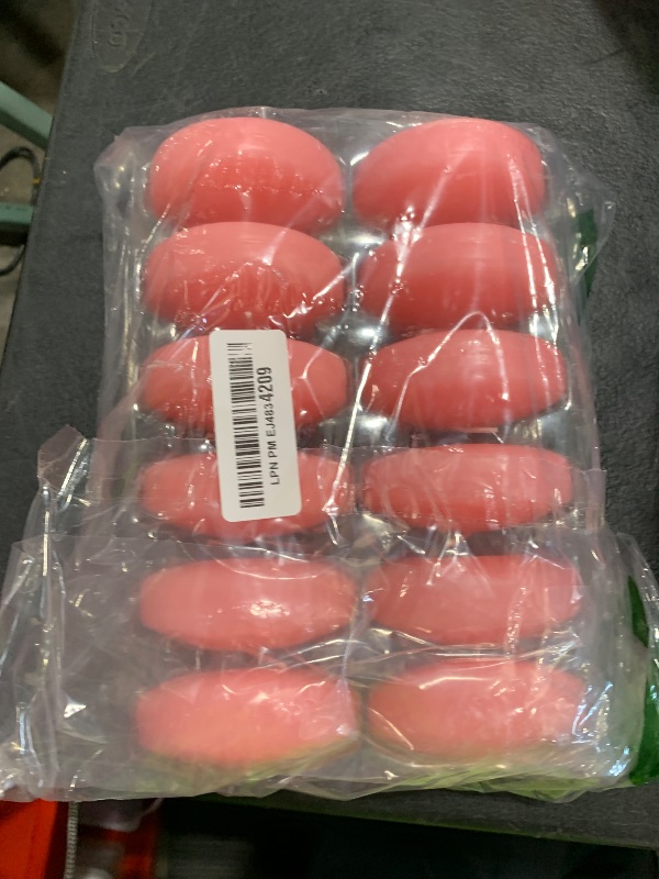 Photo 1 of 10 Hour Pink Floating Candles Large 3" Unscented Dripless Pool Water Wax Floating Candles for Vases, Centerpieces at Valentine's Day Wedding, Party, Holiday, Set of 12