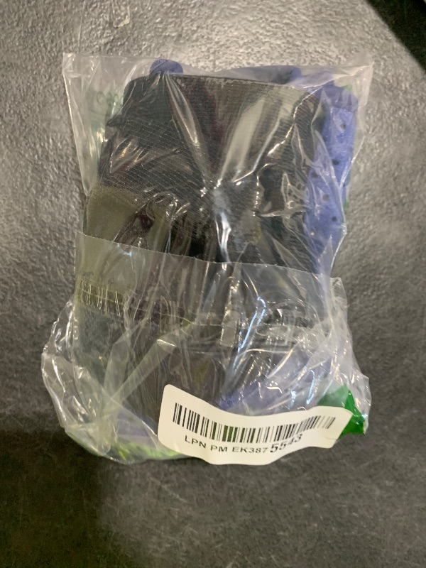 Photo 1 of COODEO Dog Socks to Prevent Licking Paws, Healing Boots & Paw Protectors with Non-Slip Bottoms for Wound Protection, Waterproof Sleeve Shoes for Licking?Blue?L_Left