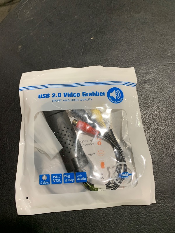 Photo 1 of Capture Card, USB Video Capture Card Device, Audio Video Converter Grabber for RCA to USB-Convert VHS Mini DV VCR Hi8 DVD to Digital, for PC TV Tape Player Camcorder, MAC Windows Vista Compatible