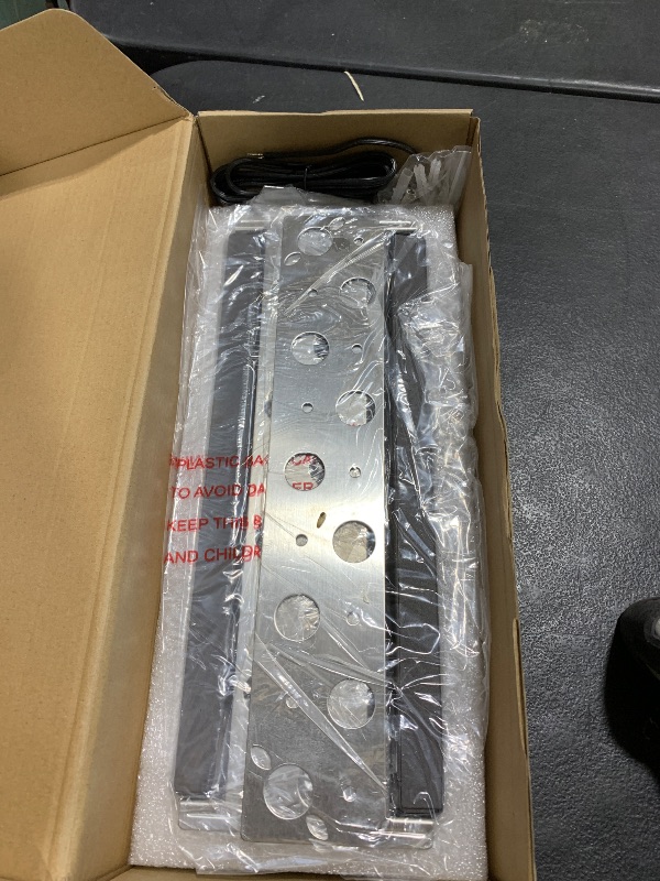 Photo 1 of CLOUDY BAY [6 Pack] 12 Inch 12V-15 VAC/DC Low Voltage Hardscape Lighting Paver Light,Retaining Wall Lights Outdoor,IP65 Waterproof, 7W 2700K Soft White,Frost Lens Deck Step Light