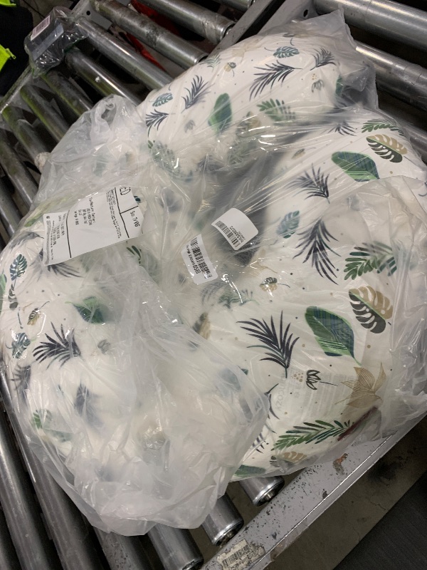 Photo 1 of Momcozy Original Nursing Pillow for Breastfeeding, Plus Size Breastfeeding Pillows for More Support, with Adjustable Waist Strap and Removable Cotton Cover, Spring Leaves