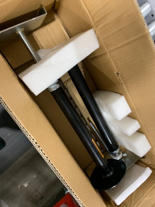 Photo 1 of LUSHIH RV Slide Out Support Trailer Stabilizer Jacks, RV Camper Accessories for Travel Trailers - 21.4" to 40" - 5000 Lbs Each - Pack of 2