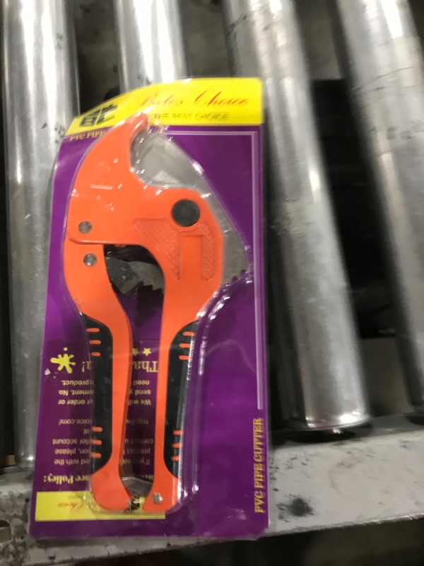 Photo 1 of Bates- Pvc  Cutter, Cuts up to 1-1/4", Ratcheting PVC Pipe Cutter Tool, Pipe Cutters PVC, PVC Pipe Shears, PVC Cutter, Plastic Pipe Cutter, PEX Pipe Cutter, PVC Cutter Tool, PVC Ratchet Cutter