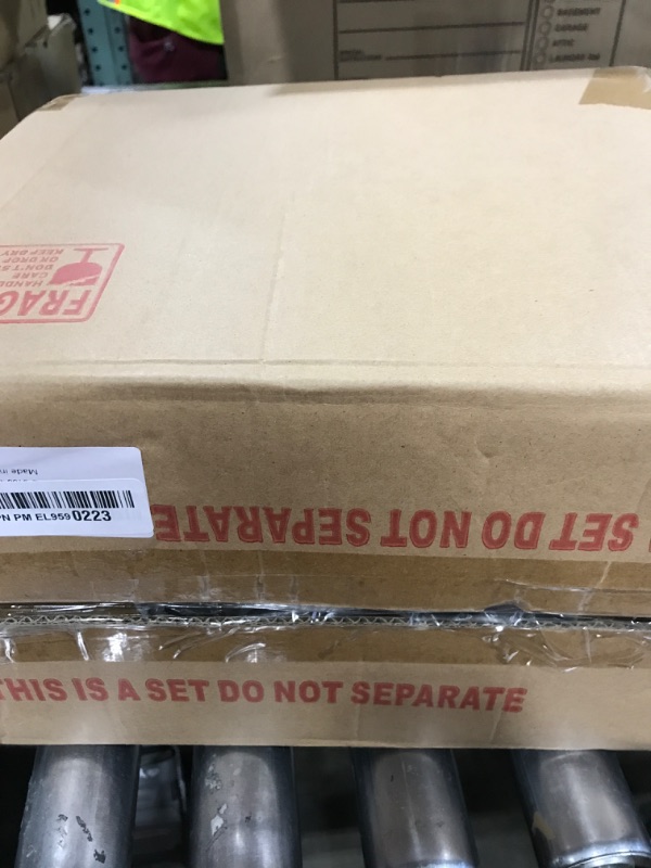 Photo 1 of 6Pack Pantry Organizers and Storage,Clear Stackable Kitchen Storage Organizer,Foods Organizer Bins with Handles, Easily Assemble for Bathroom, Kitchen, Refrigerator, Pantry, Cabinet, Closet