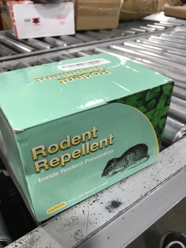Photo 1 of 24Pcs Rodent Mouse Repellent, Peppermint Oil to Repel Mice and Rats, Ideal for Indoor Use, Natural Ingredients Rat Repellent Balls Deterrent Indoor Pest Insect Control, Family & Pet Safe