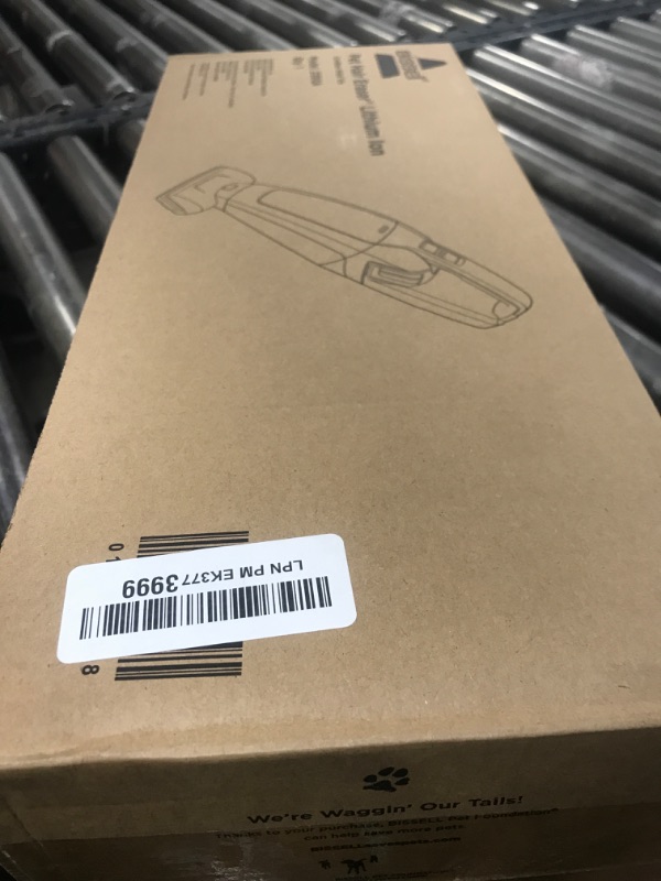 Photo 1 of BISSELL Pet Hair Eraser Cordless Hand Vacuum, Lithium Ion, Home, Auto, and Pet Vacuum, Easy-Empty Dirt Bin, Upholstery Tool, Brush Tool, and Crevice Tool Included, 2390A1048108777
