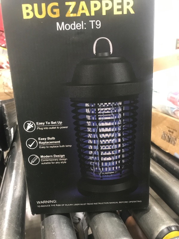 Photo 1 of Bug Zapper, Mosquito Zapper Indoor Outdoor, Fly Zapper, Fly Traps, 15W Light & 4200V Grid Mosquito Killer for Home, Backyard, Patio