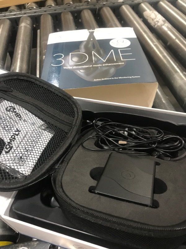 Photo 1 of ASI Audio Premium in-Ear Monitoring System - G2 3DME Sound Limiting, EQ, IEM System, App-Controlled Ambience, Perfect for Musicians, Vocalists, Audio Engineers, and DJs