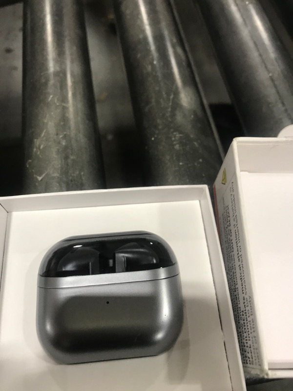 Photo 1 of SAMSUNG Galaxy Buds 3 AI True Wireless Bluetooth Earbuds, Open Type Fit, Active Noise Cancellation, 360 Audio, Touch Control, Silver [US Version, Amazon Exclusive, 2Yr Warranty]