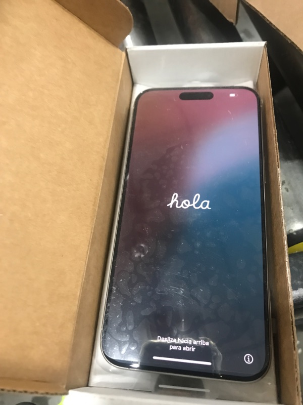 Photo 1 of Apple iPhone 15 Pro Max, 512GB, White Titanium - Unlocked (Renewed)
