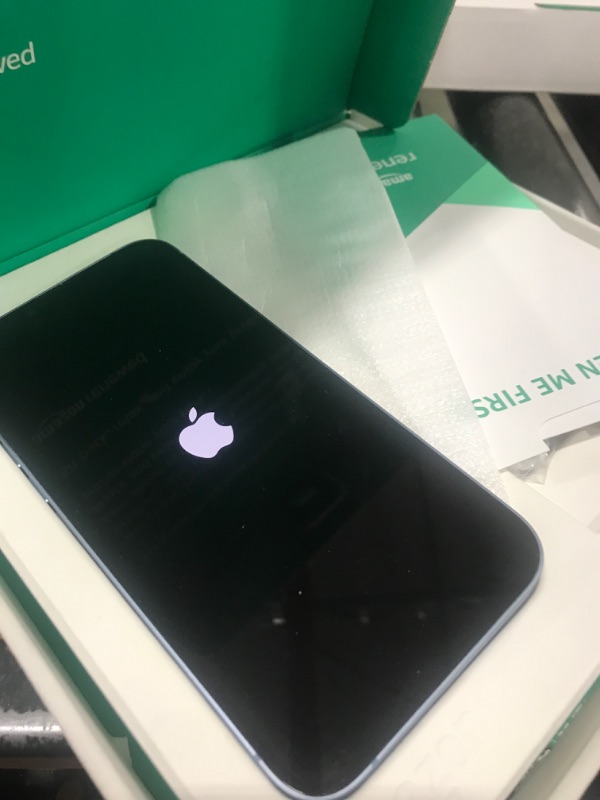Photo 1 of Apple iPhone 14 Plus, 128GB, Blue for Unlocked (Renewed Premium)
