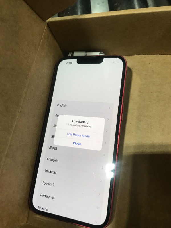 Photo 1 of Apple iPhone 13, 128GB, (PRODUCT)RED - Unlocked (Renewed)

