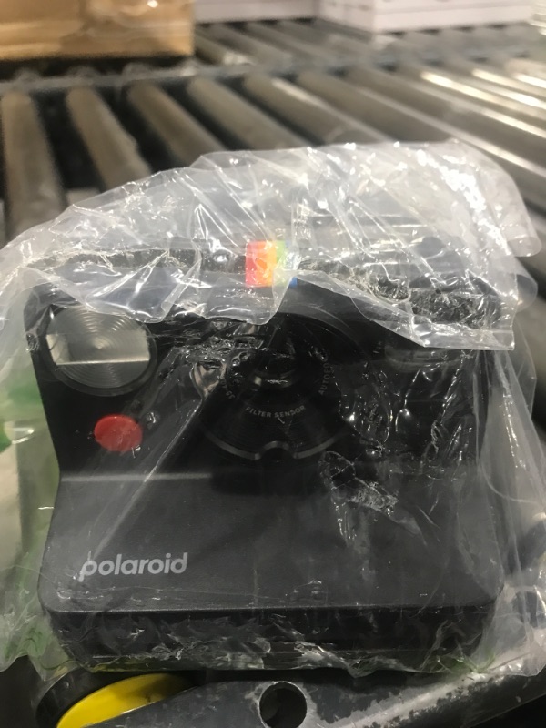 Photo 1 of Polaroid Now+ 3rd Generation I-Type Instant Camera + Film Bundle - Now+ Bluetooth App Controlled Black Camera + 16 Color Photos (6562)