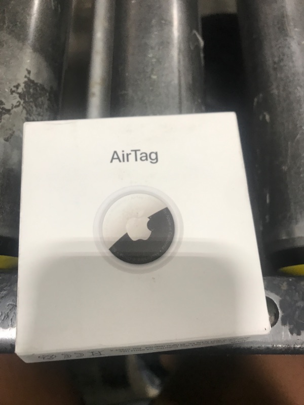 Photo 1 of Apple AirTag. Keep Track of and find Your Keys, Wallet, Luggage, Backpack, and More. Simple one-tap Set up with iPhone or iPad