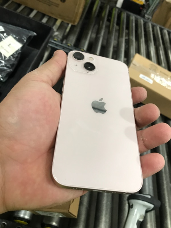 Photo 1 of Apple iPhone 13, 128GB, Pink - Unlocked (Renewed)