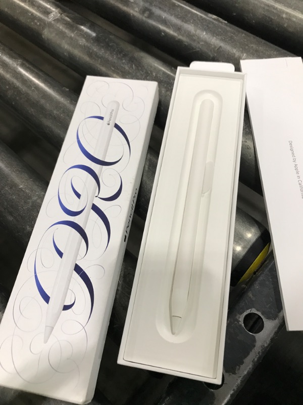 Photo 1 of Apple Pencil Pro: Latest Model - Device Compatibility Check Required - Pixel-Perfect Precision, Tilt and Pressure Sensitivity, Perfect for Note-Taking, Drawing, and Art. Charges and Pairs Magnetically