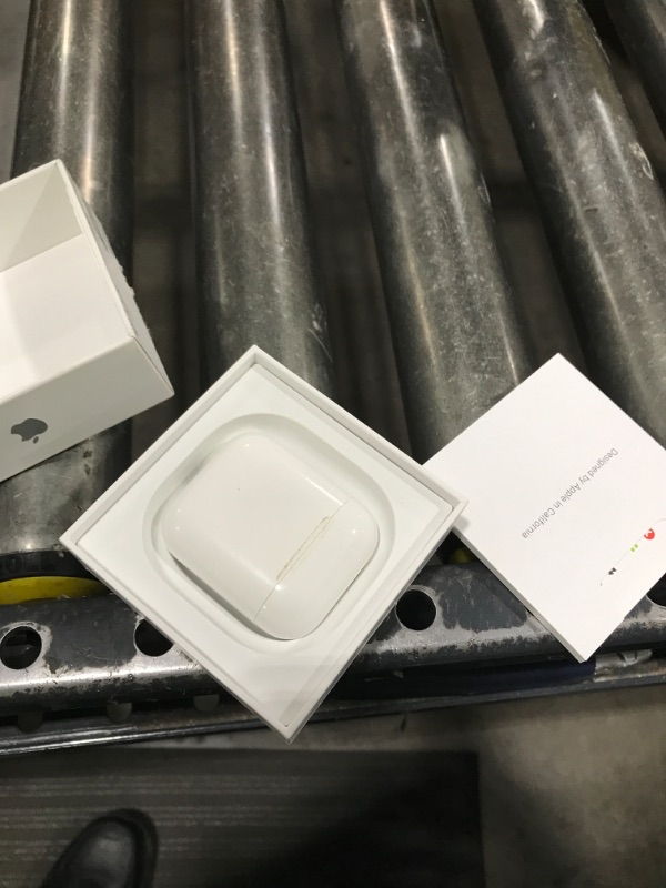 Photo 1 of Apple AirPods 4 Wireless Earbuds, Bluetooth Headphones, Personalized Spatial Audio, Sweat and Water Resistant, USB-C Charging Case, H2 Chip, Up to 30 Hours of Battery Life, Effortless Setup for iPhone