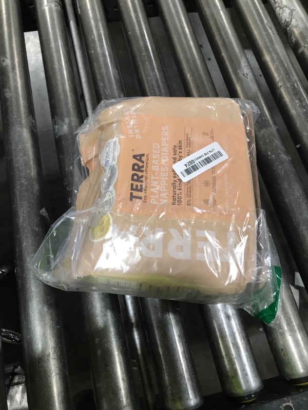 Photo 1 of Terra Size 1 Newborn Diapers: 85% Plant-Based Diapers, Ultra-Soft & Chemical-Free for Sensitive Skin, Superior Absorbency for Day or Nighttime Diapers, Designed for Newborns up to 11 Pounds, 24 Count