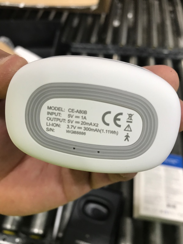 Photo 1 of OTC Hearing Aids for Seniors - Hearing Aids with Digital Chips, Supermini Rechargeable Hearing Amplifiers Invisible with 16-Channel Sound Processing 3 Volume and 80H Wireless Charging Case (White)