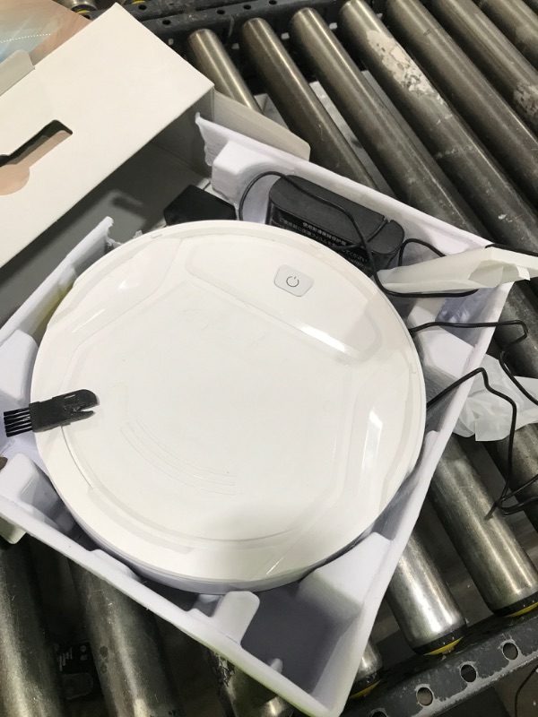 Photo 1 of Lefant Robot Vacuum Cleaner, Strong Suction, 120 Mins Runtime, Slim, Low Noise, Automatic Self-Charging, Wi-Fi/App/Alexa Control, Ideal for Pet Hair Hard Floor and Daily Cleaning, M210