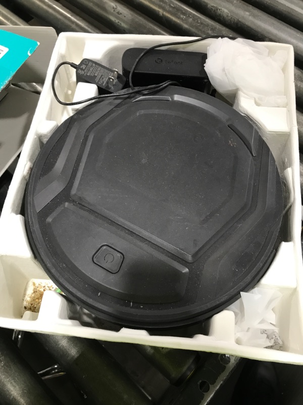 Photo 1 of Lefant M320 Robot Vacuum Cleaner, Carpet Detection, 6,000 Pa Suction, Low Noise, 800ml Visible Dustbin, 210 Mins Runtime, Self-Charging, Works with Alexa, Ideal for Hard Floor, Pet Hair, Black