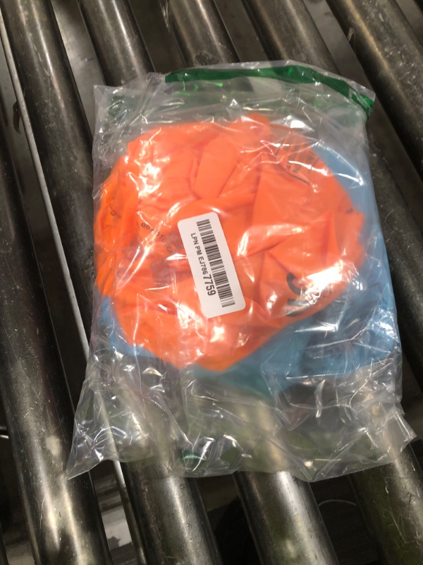 Photo 1 of 10Leccion 2 Pack Inflatable Arm Floaties for Toddlers, Blow up Water Wings for Kids, Swimming Arm Bands Floatation for Children and Adults 30-150LBS(Blue and Orange)