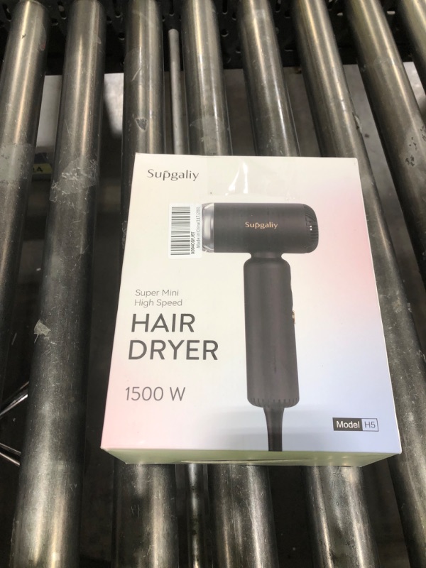 Photo 1 of SUPGALIY Hair Dryer - Mini HairDryer, Ionic High-Speed Motor for Fast Drying, Portable Lightweight Blow Dryer, Quiet Blowdryer with Magnetic Curly Diffuser & Concentrator for Home Travel ONLY 110V