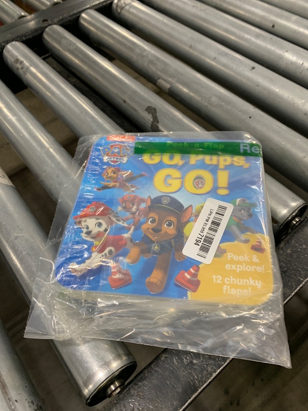 Photo 1 of Peek-a-Flap Paw Patrol Go, Pups, Go! A Children’s Lift-a-Flap Board Book for Little Paw Patrol Lovers; Chase and Friends Interactive Adventure