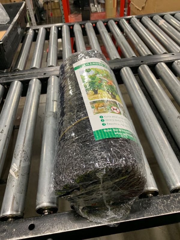 Photo 1 of Mklsit Deer Netting Fence, 8ft x 100ft Bird Netting Heavy Duty Garden Netting for Garden Protection Fruit Trees Vegetable Plants Against Birds, Deer and Other Animals