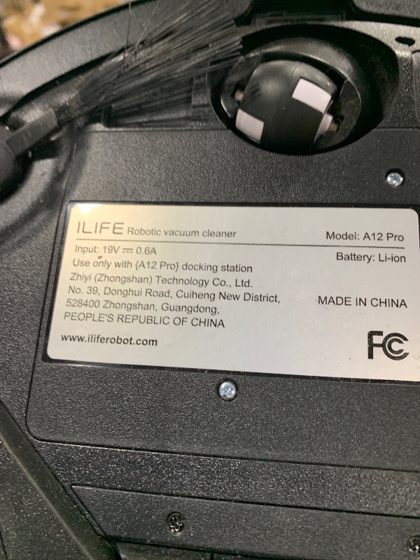 Photo 1 of ILIFE A12 Pro Robot Vacuum and Mop Combo, Self Emptying Station for 60 Days, LiDAR Navigation, Home Mapping, No-Go Zones, 2.4G WiFi/App/Alexa/Remote Control, for Hard Floors, 110V