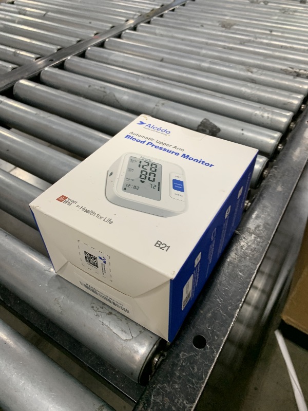 Photo 1 of Alcedo Blood Pressure Monitor for Home Use, Automatic Digital BP Machine with Large Cuff for Upper Arm, LCD Screen, 2x120 Memory, Talking Function