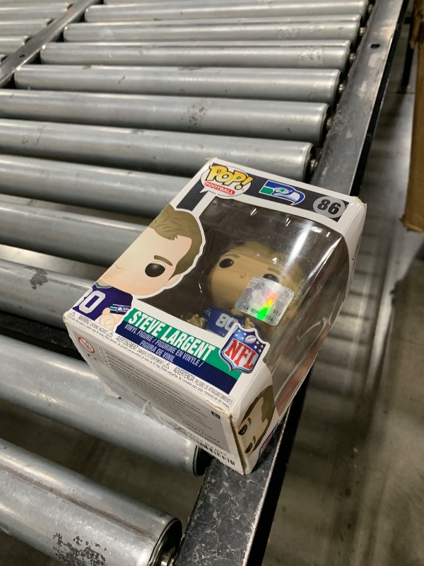Photo 1 of Funko POP NFL: Steve Largent (Seahawks Throwback) Collectible Figure